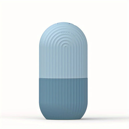 Ice Roller for Face & Eyes - Reusable Silicone Facial Massage Tool