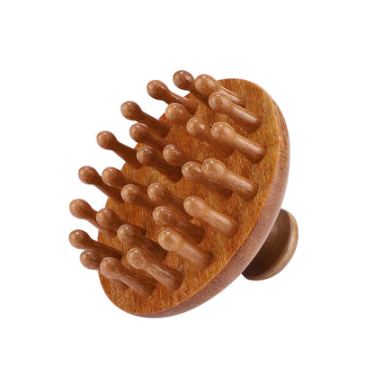 Wooden Massage Brush - Multi-Functional Scalp & Body Anti-Cellulite