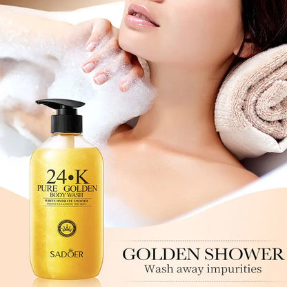 Luxury Body Wash 500ml - 24K Gold Moisturising Bath Foam