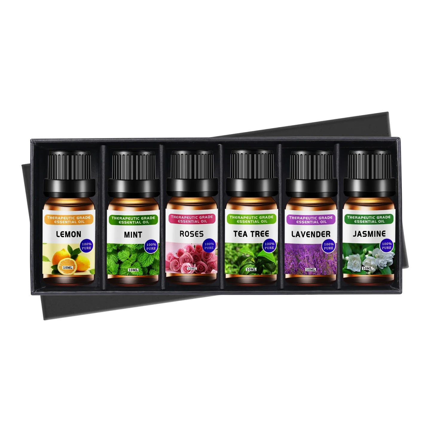 Essential Oil Set 10ml - Aromatherapy Massage & Candle Making Kit