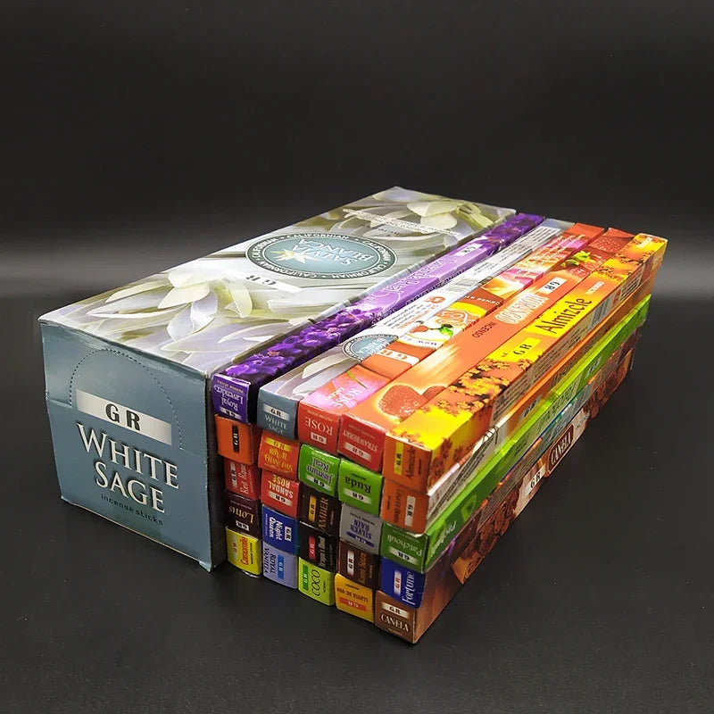 Tibetan White Sage Incense Sticks - Natural Joss Sticks Bulk Pack