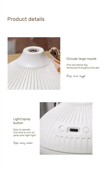 Portable USB Humidifier - Creative Onion Shape Aroma Diffuser