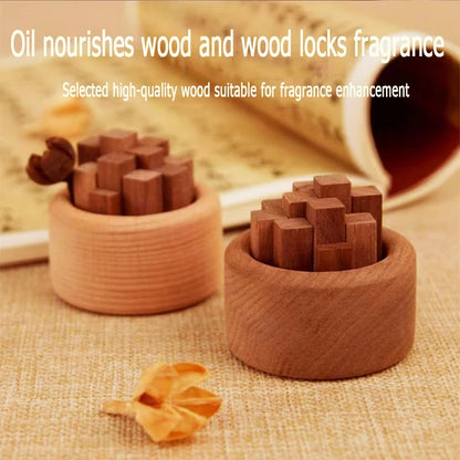 Reed Diffuser - Beech Wood Bottle Eco-Friendly Aromatherapy