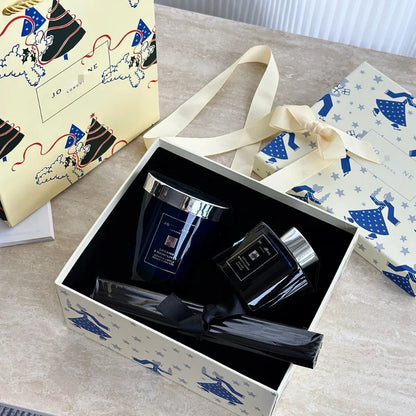 Aromatherapy Candle Gift Set 200g - Natural Plant Fragrance for Sleep & Relaxation