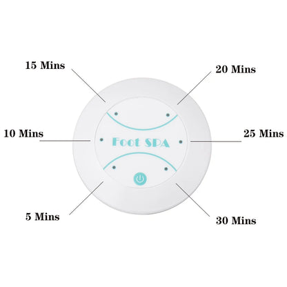 Ionic Detox Foot Spa - Electric Massage Bath with Basin & Arrays