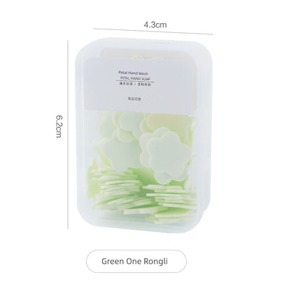 Outdoor Portable Student Cartoon Portable Soap Slice