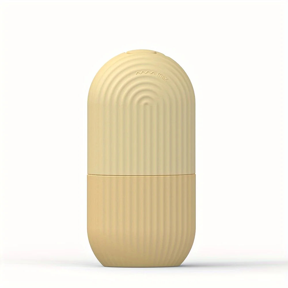 Ice Roller for Face & Eyes - Reusable Silicone Facial Massage Tool