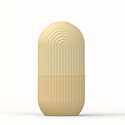 Ice Roller for Face & Eyes - Reusable Silicone Facial Massage Tool