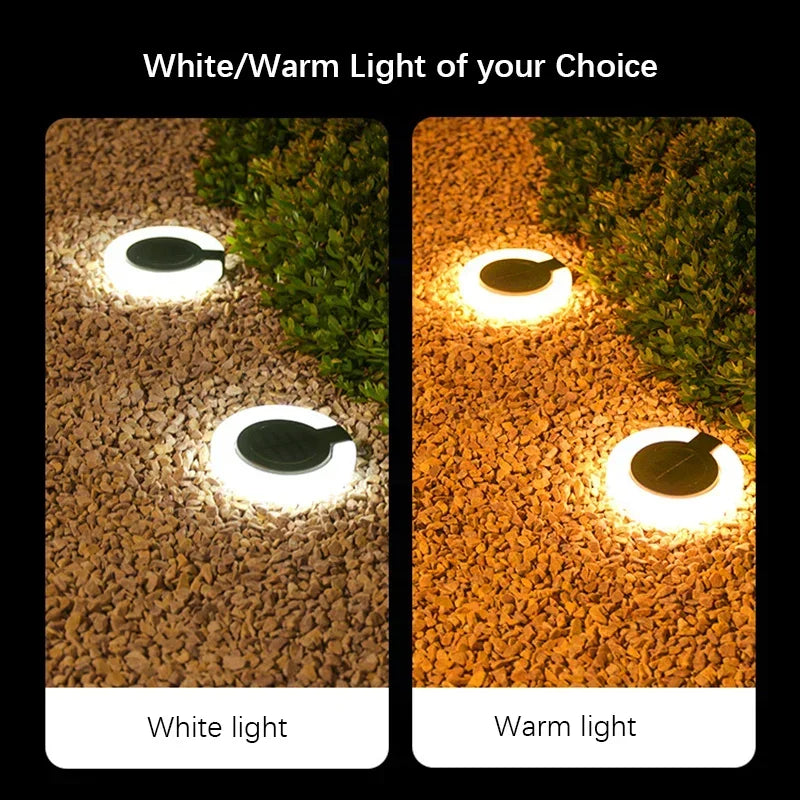LED Solar Outdoor Lights Waterproof 360° Adjustable Landscape Light Garden Decoration Fence Stake Lawn Porch Walkway 1~8PCs