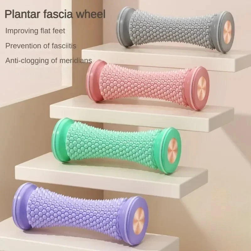 Foot Massage Roller - Manual Yoga Ball for Achilles & Plantar Fascia