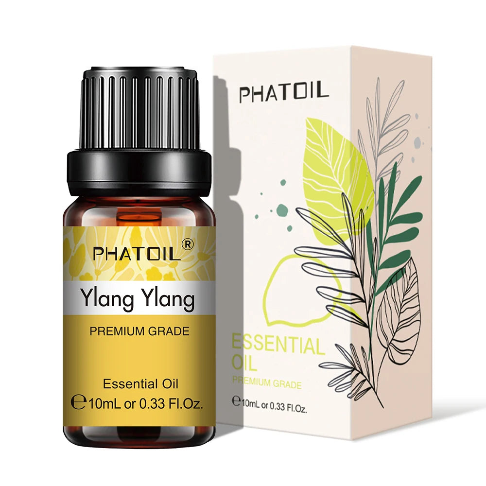 Essential Oil 10ml - Natural Plant Aromatherapy for Diffusers