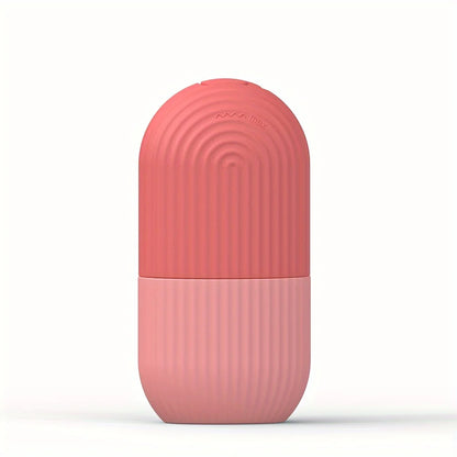 Ice Roller for Face & Eyes - Reusable Silicone Facial Massage Tool