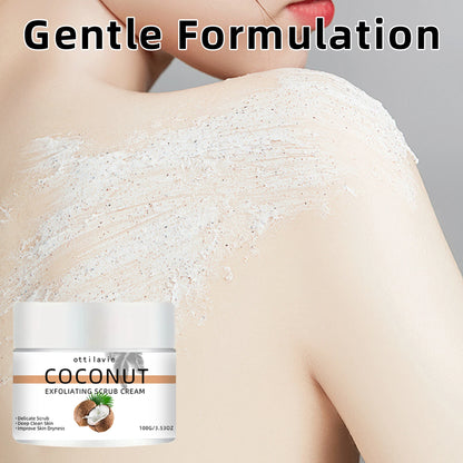 Coconut Exfoliating Scrub - Physical Exfoliation for Face & Body