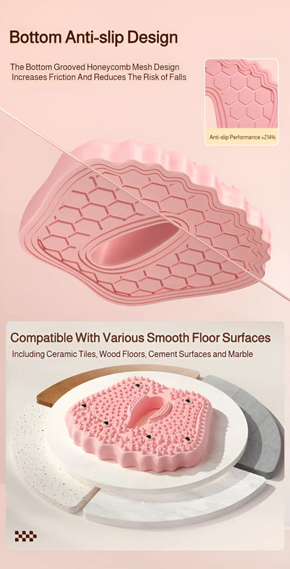 Acupressure Foot Massage Mat - Anti-Slip Reflexology Plate