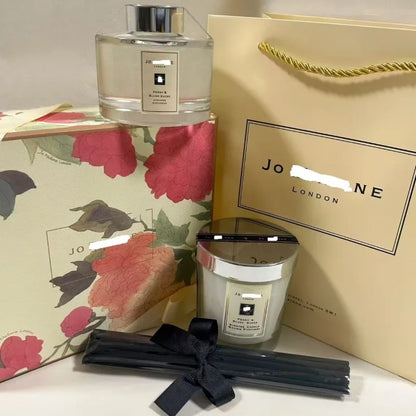 Aromatherapy Candle Gift Set 200g - Natural Plant Fragrance for Sleep & Relaxation