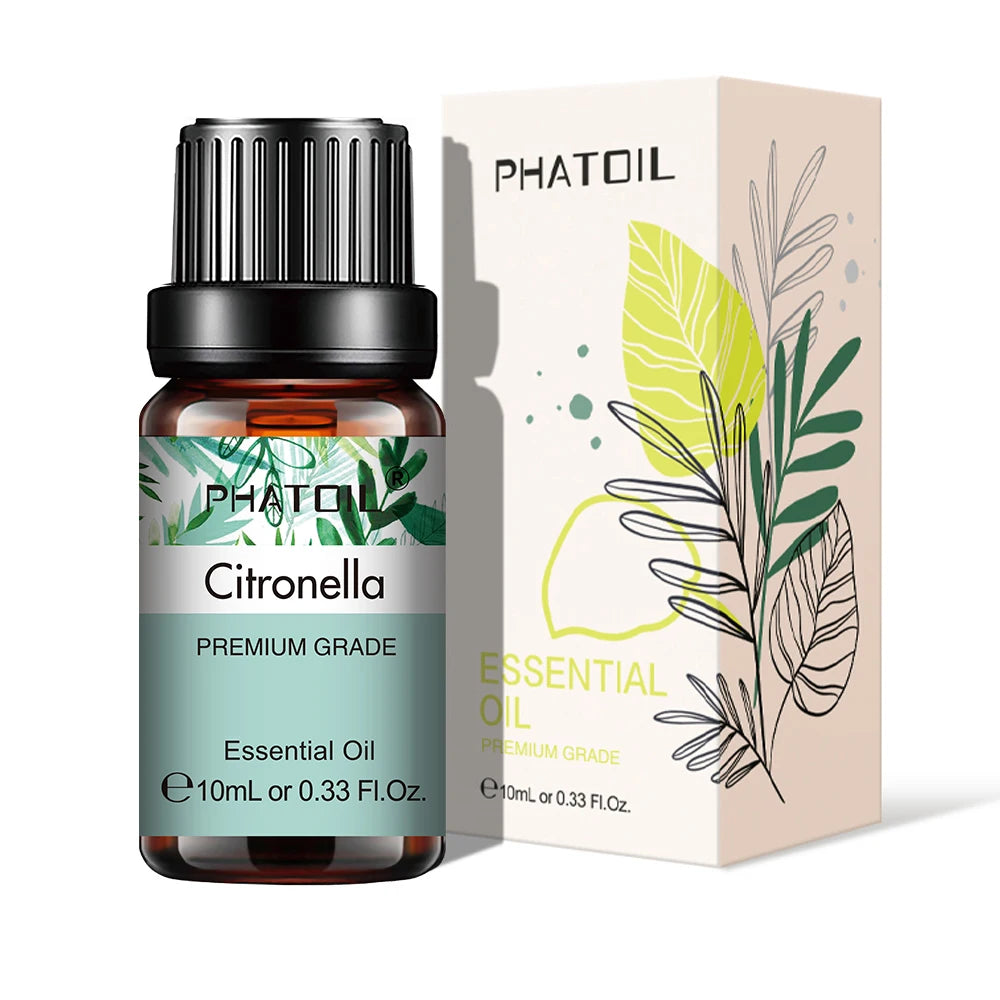 Essential Oil 10ml - Natural Plant Aromatherapy for Diffusers