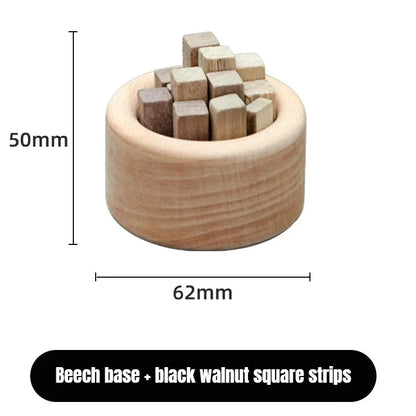 Electric Essential Oil Diffuser - Beech Wood Aromatherapy Machine