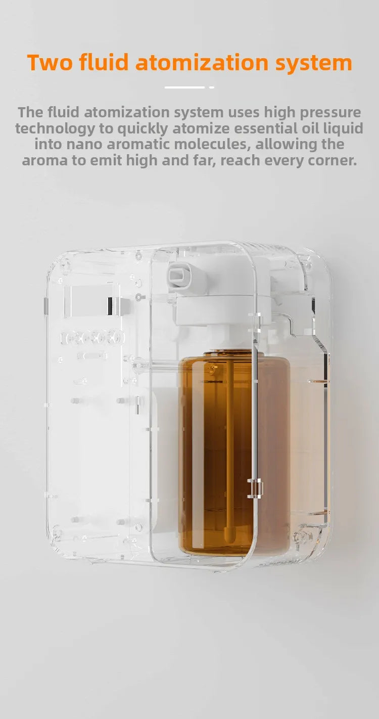 Professional Aroma Diffuser 500ml - Wall Mount Hotel Scent Machine