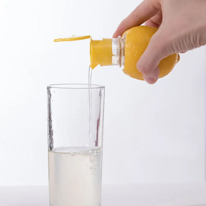 Manual Lemon Squeezer Portable with Filter - Lightweight Citrus Juice Extractor"