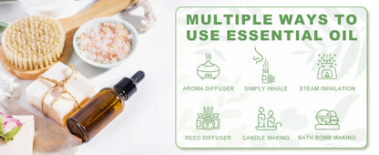 Essential Oil 100ml - Natural Aromatherapy for Skin & Diffusers