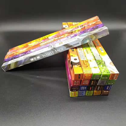 Tibetan White Sage Incense Sticks - Natural Joss Sticks Bulk Pack