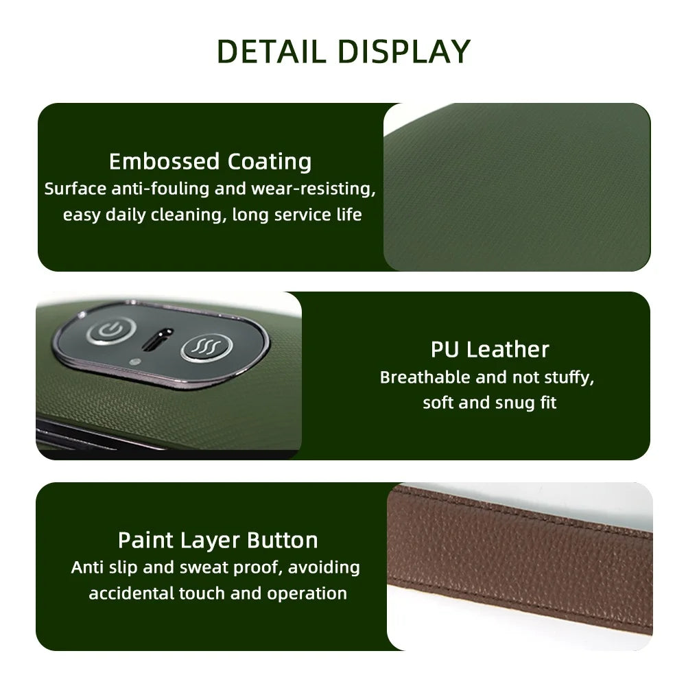 Wireless Neck Massager - Bionic Finger Shoulder Shawl with Motor