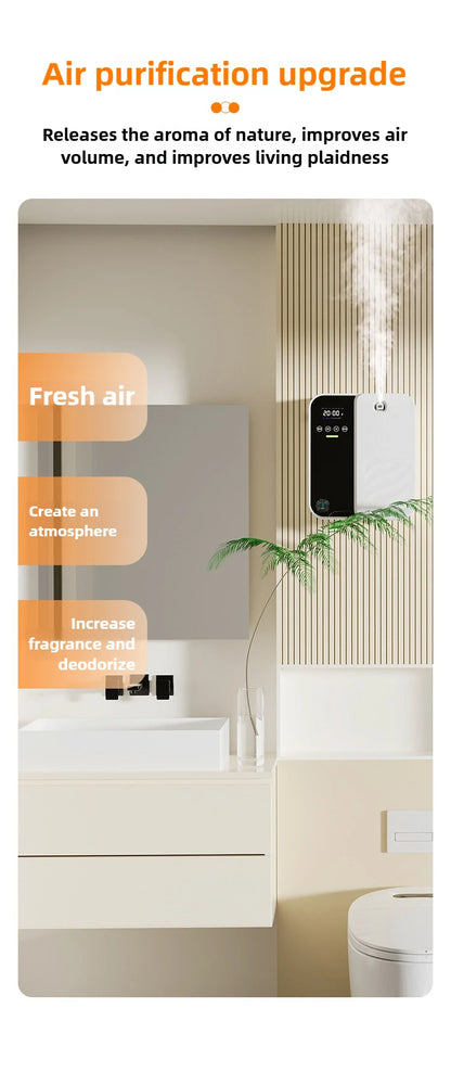 Professional Aroma Diffuser 500ml - Wall Mount Hotel Scent Machine