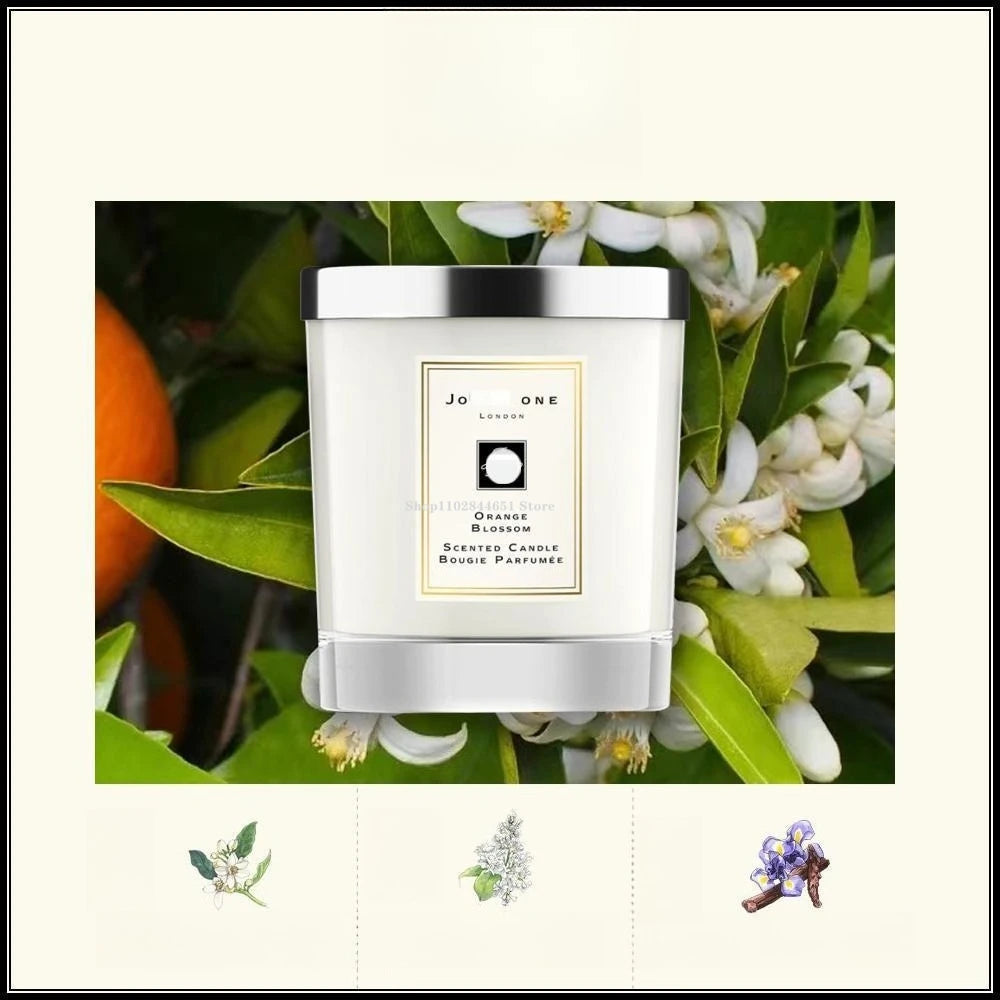 Aromatherapy Candle Gift Set 200g - Natural Plant Fragrance for Sleep & Relaxation