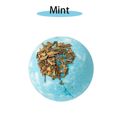 Organic Bath Bomb 100g - Handmade Essential Oil Spa Gift
