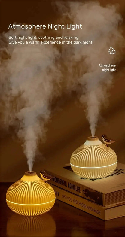 Portable USB Humidifier - Creative Onion Shape Aroma Diffuser