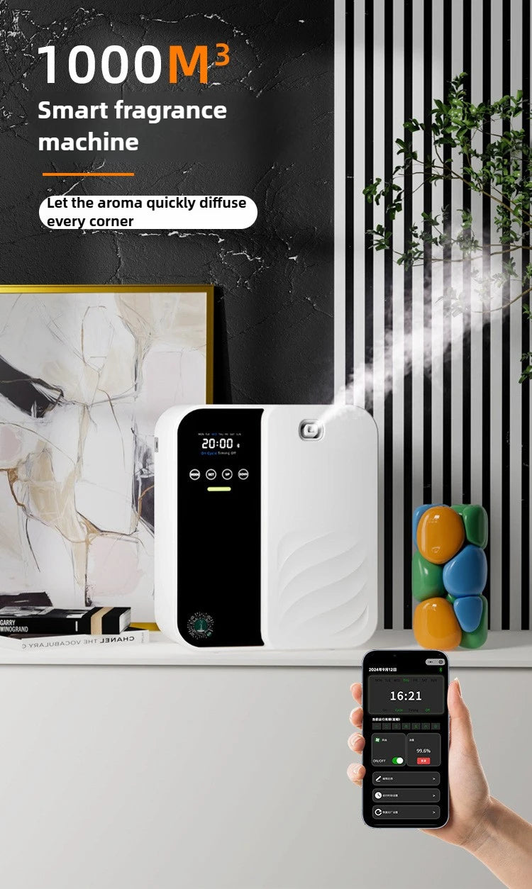 Professional Aroma Diffuser 500ml - Wall Mount Hotel Scent Machine