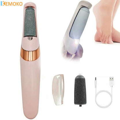 Electric Foot File - Professional Sandpaper Callus Remover Tool