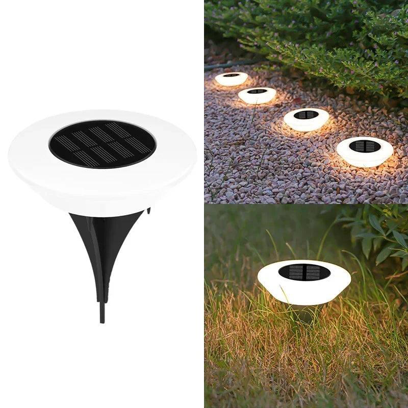 LED Solar Outdoor Lights Waterproof 360° Adjustable Landscape Light Garden Decoration Fence Stake Lawn Porch Walkway 1~8PCs