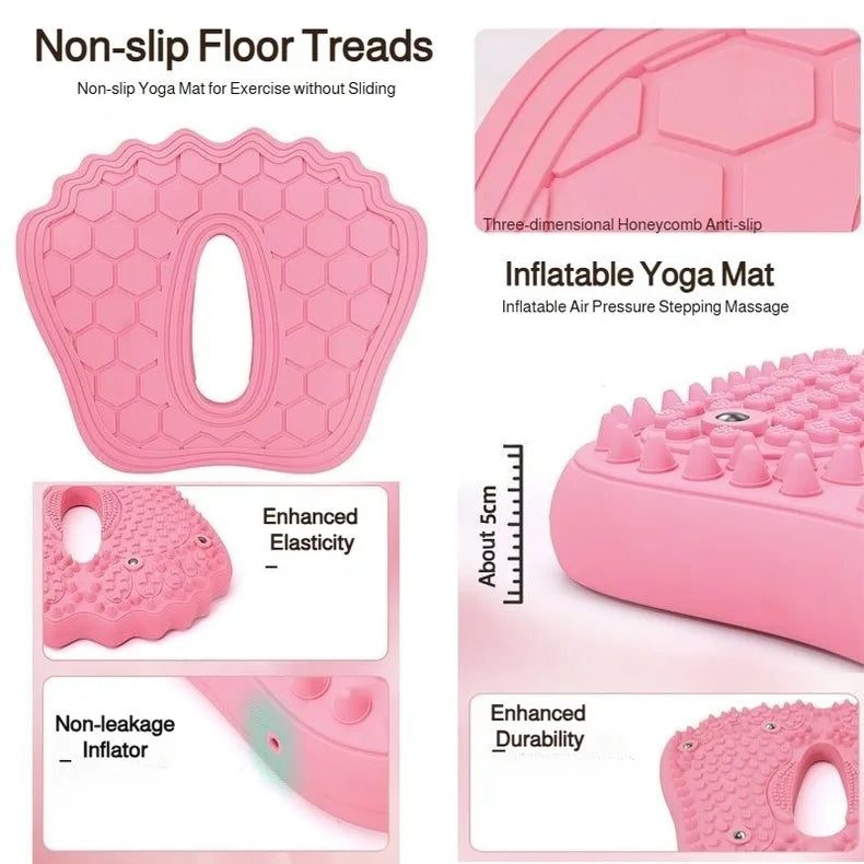Acupressure Foot Massage Mat - Anti-Slip Reflexology Plate