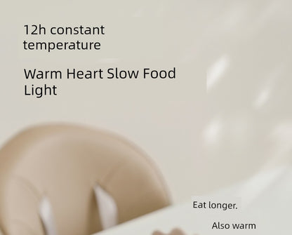 Thermal Baby Food Bowl Smart - Rechargeable Constant Temperature Feeding Bowl