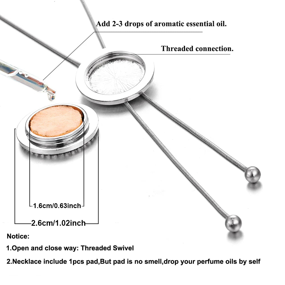 Tree of Life Aromatherapy Necklace - Essential Oil Diffuser Pendant