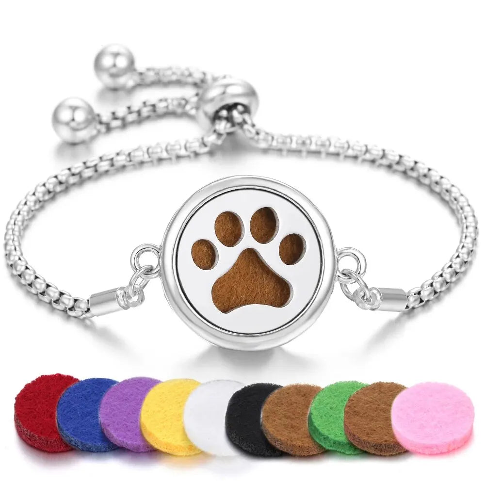 Tree of Life Aromatherapy Bracelet - Essential Oil Diffuser Locket