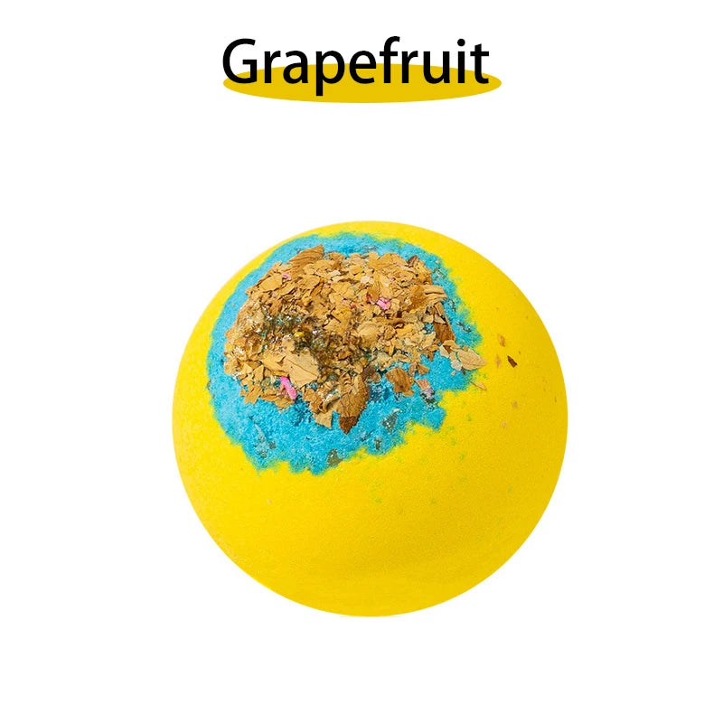 Organic Bath Bomb 100g - Handmade Essential Oil Spa Gift