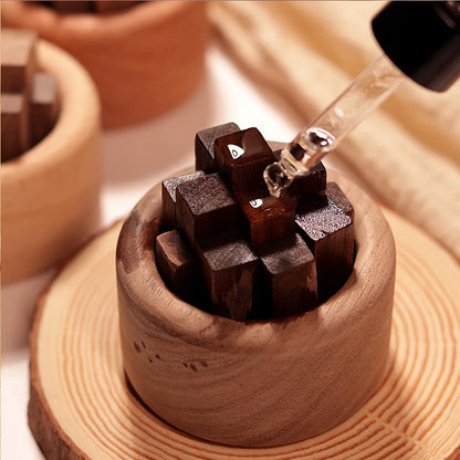 Reed Diffuser - Beech Wood Bottle Eco-Friendly Aromatherapy