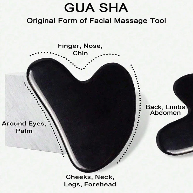 Ice Face Roller & Gua Sha Set 1-3pcs - Facial Massage Contouring Tools