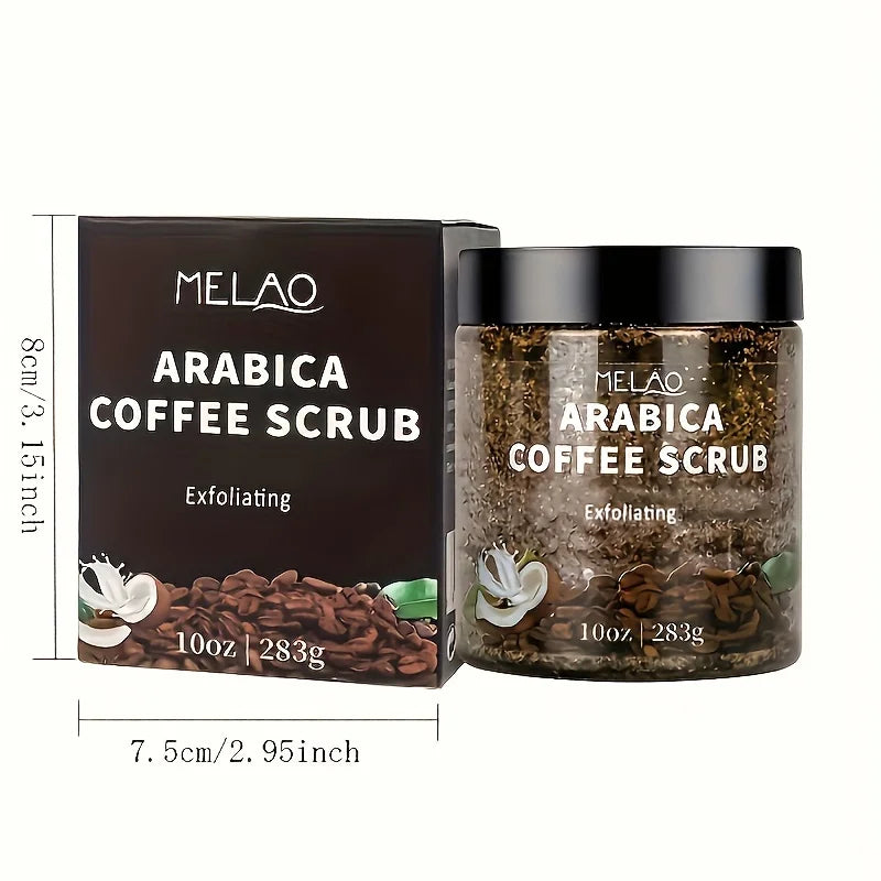 Coffee Body Scrub - Arabica Coffee & Dead Sea Salt Exfoliating