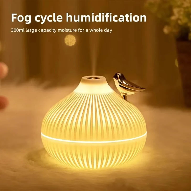 Portable USB Humidifier - Creative Onion Shape Aroma Diffuser