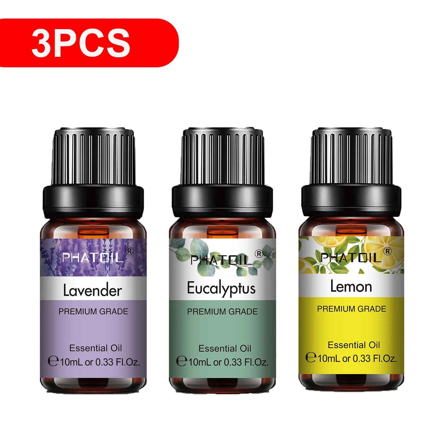 Essential Oil 10ml - Natural Plant Aromatherapy for Diffusers
