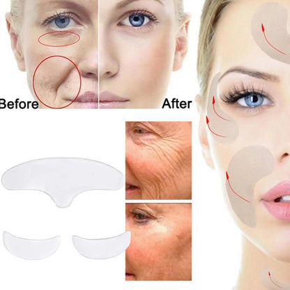 Anti-Ageing Forehead & Eye Patches - Wrinkle-Reducing Gel Masks