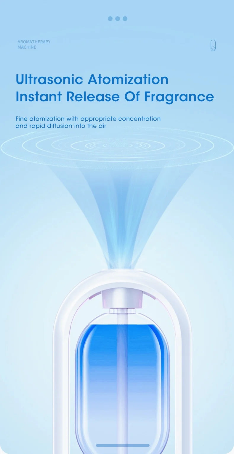 Smart Essential Oil Diffuser - 5-Speed Adjustable Atomiser Deodoriser