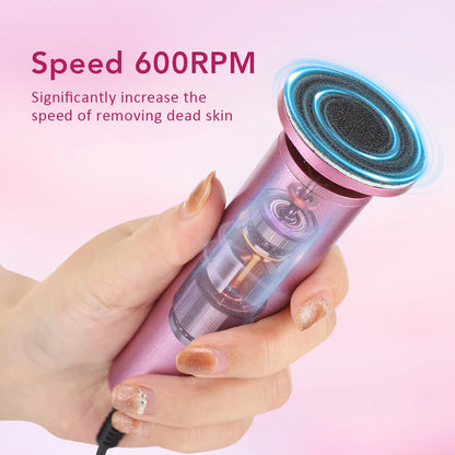 Electric Pedicure File - USB Rechargeable Callus Remover