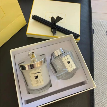 Aromatherapy Candle Gift Set 200g - Natural Plant Fragrance for Sleep & Relaxation