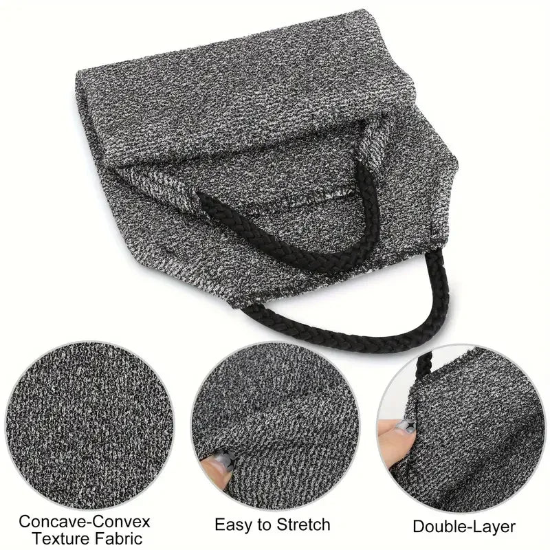 African Net Bath Sponge 2pcs - Long Exfoliating Body Scrubber