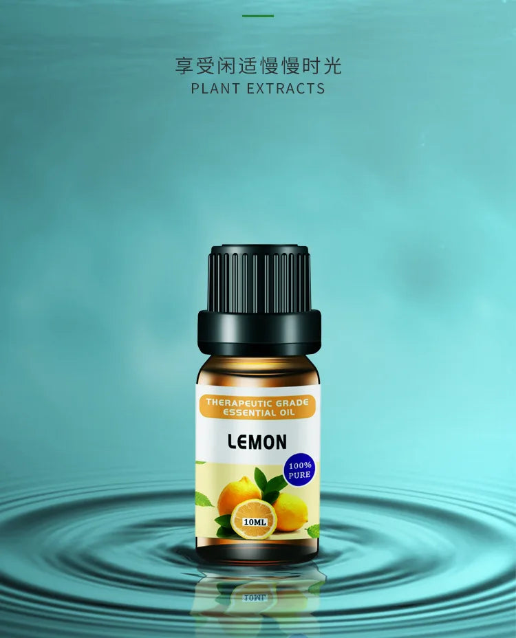 Essential Oil Set 10ml - Aromatherapy Massage & Candle Making Kit