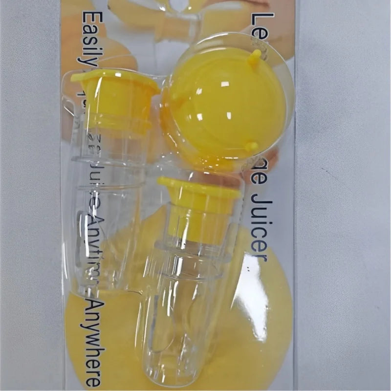 Manual Lemon Squeezer Portable with Filter - Lightweight Citrus Juice Extractor"
